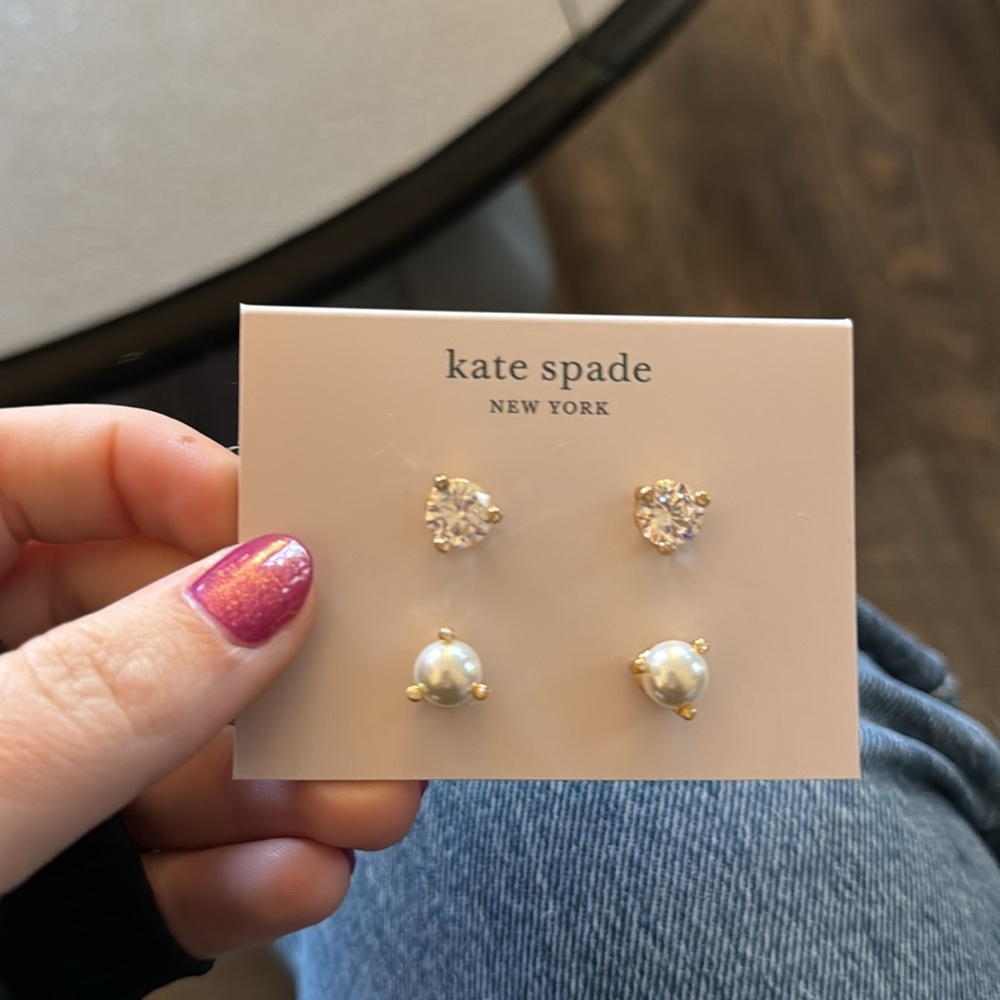 Kate spade stud two pack - Picture 3 of 4
